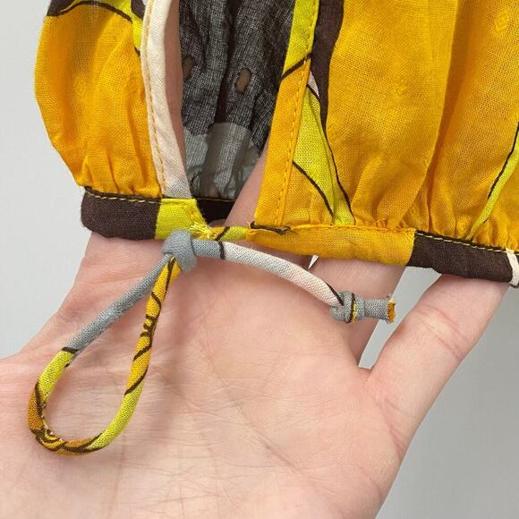 NWT Antik Batik S / 38 Bahia Blouse Top Long Sleeve Yellow *read description - Picture 11 of 16